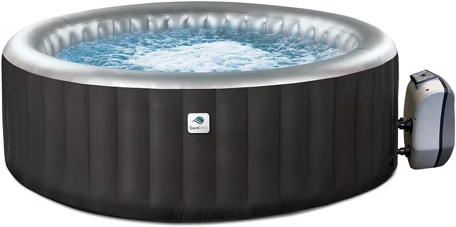 GardWell Whirlpool aufheizbar mit Massagefunktion 105 Luft-Massagedüsen bis 42°C - Bild 1 von 4