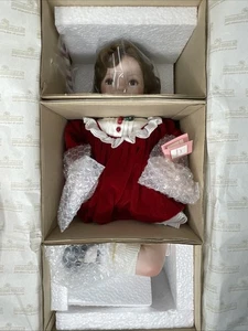 Vintage Ashton Drake 21" Porzellan Puppe "WEIHNACHTSLIED" von Lee Dunsmore (i4) - Bild 1 von 18