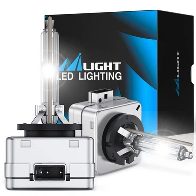 Nilight D1S HID Xenon Headlight Bulbs, D1S Bulb 6000K High Low Beam Xenon - Image 1 of 4