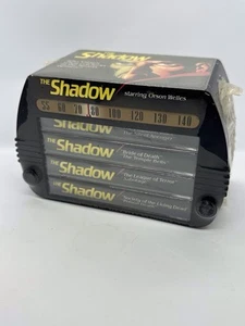 THE SHADOW - RADIO 1937-38, Orson Welles.  4 Cassettes - Radio Case Unopened - Picture 1 of 7