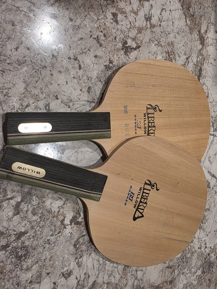 Darker Liberta Willow Table Tennis Blades. RARE!  - Image 1 of 4