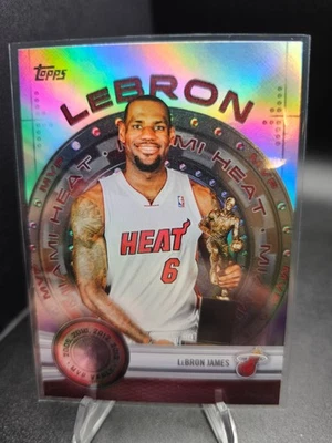 2025-26 Topps Basketball LeBron James MVP Vault Rainbow Foilboard 1:161 SSP - Image 1 of 2