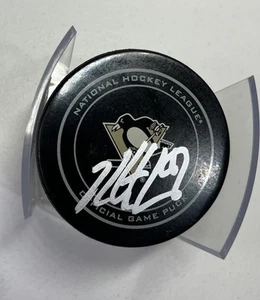 Kris Letang Signed Autographed Puck Penguins Official Game Hockey PSA DNA COA - Picture 1 of 4