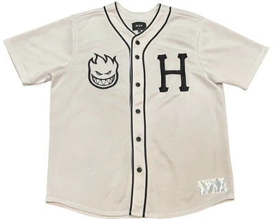 Camiseta de béisbol HUF blanca Spitfire talla M Foto 1 de 4