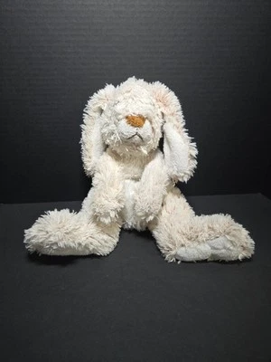 Melissa and Doug 10" Burrow Bunny Rabbit Big Feet Tan Soft Plush Stuffed Animal - Image 1 of 4