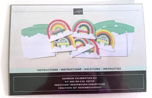 Stampin' Up! Rainbow Celebration Kit Makes 6 Cards 3 Styles w/ Envelopes - Picture 1 of 4