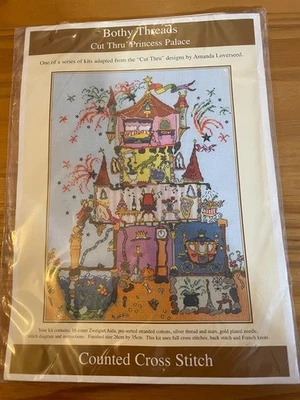 Bothy Threads - Cut Thru' Cross Stitch Kit  (Princess Palace) - Image 1 of 2