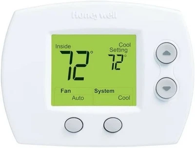Honeywell TH5110D1022 FocusPRO 5000 Non Programmable Thermostat - Image 1 of 3