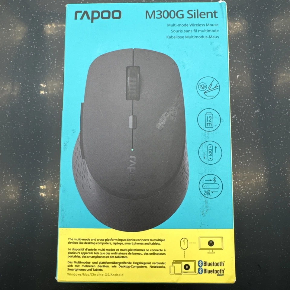 RAPOO M300G | Silent Wireless Bluetooth Mouse | Multi-Mode | Gaming Mouse - Image 1 of 3