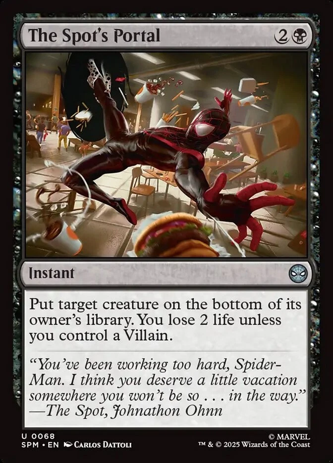MTG Spider-Man *FOIL* U The Spot's Portal #0068 - Image 1 of 1