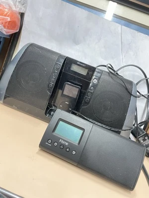 Memorex iPod Desktop Speaker W/ Clock, iHome & iPod - ALL Tested & Works - Image 1 of 4