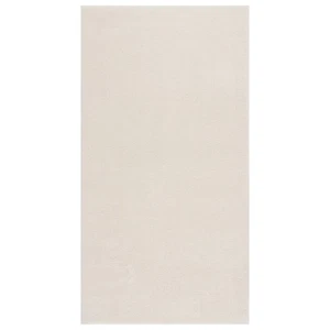 Alfombra peluda blanca crema 100 % poliéster 47,2 x 72 pulgadas alfombra peluda - Imagen 1 de 6