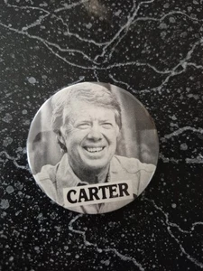 President Jimmy Carter Pin Button 2 1/2" - Bild 1 von 3