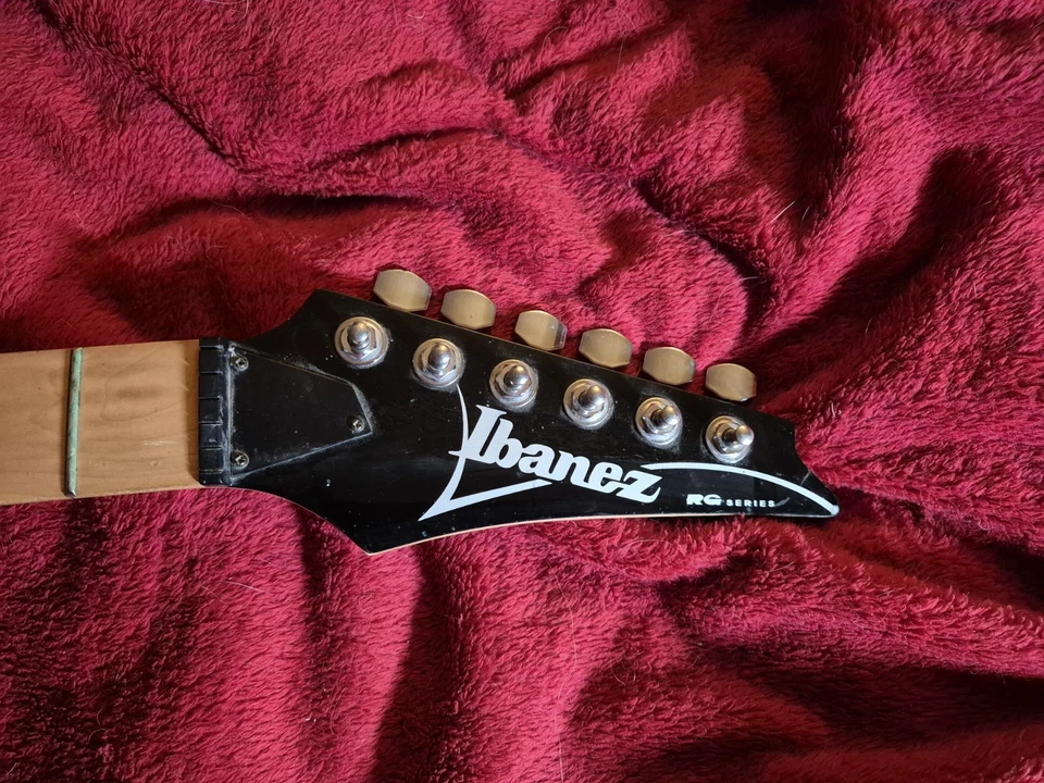 Mástil de guitarra eléctrica Ibanez RG Wizard II 24 trastes diapasón de arce RG120  Foto 1 de 4