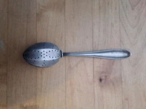 Cuchara de hoja de té vintage - Imagen 1 de 17