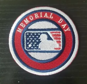 Parche del Día de los Caídos MLB Major League Camiseta de Béisbol Parche Yankees Astros - Imagen 1 de 1
