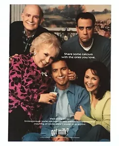 2000 Got Milk Werbung Everybody Loves Raymond TV Cast Fotodruck AD - Bild 1 von 1