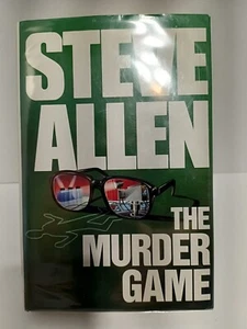 The Murder Game by Steve Allen (1993, Hardcover) First Edition Signed - Picture 1 of 9