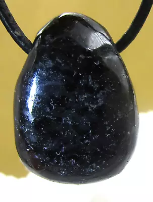 NUUMIT    Trommelstein   gebohrt    EDELSTEIN   ANHÄNGER    Nr.11 - Bild 1 von 2