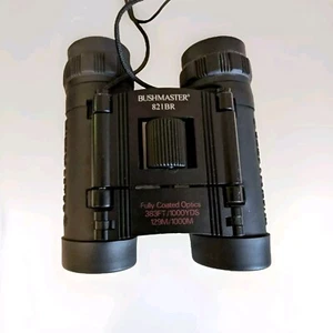 Bushmaster Binoculars 821 BR 383ft/1000yds Fully Coated Optics Camping W/ Case - Picture 1 of 6