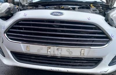 FORD FIESTA MK7.5 5DOOR 2014 FRONT GRILL MAIN TOP GRILL WITH CHROME SURROUND - Image 1 of 4