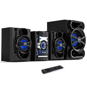 Pyle 3-Pcs Wireless BT Streaming Stereo System-Multimedia Disc Shelf System - Picture 1 of 10