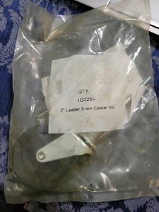 (7D2) 1G325A 3" LADDER STEM CASTER K * NEW IN A BAG * - Picture 1 of 4