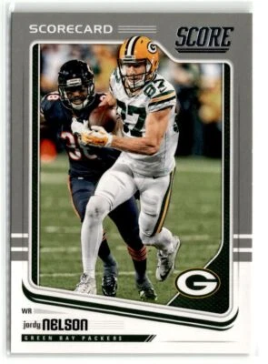 Jordy Nelson Green Bay Packers 2018 Score Scorecard #115 - Image 1 of 2