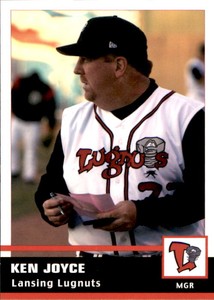2005 Lansing Lugnuts Grandstand #1 Ken Joyce Manager Baseball Card