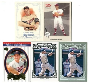 Harmon Killebrew 5 Baseball Card Lot HOF MINNESOTA TWINS SENATORS (LOT 1) - Picture 1 of 1