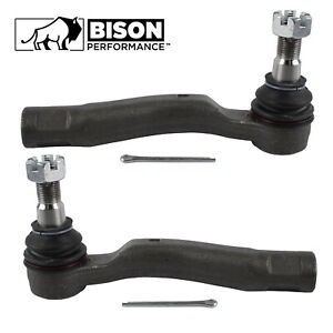 Bison Performance 2pc Set Outer Tie Rod Ends For Lexus LX470 Toyota Land Cruiser