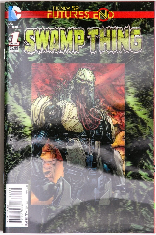 Swamp Thing Futures End #1 3D Lenticular Cover - DC Comics - C Soule - J Saiz - Image 1 of 1