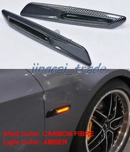 2x Led Fender Turn signal Side Marker Light For BMW 1 & 3 serial E90 E91 E92 E93 - Picture 1 of 7