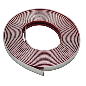 Chrome Decorative trim 14mm x 5m Car Chrome strip Universal Self-adhesive Flexib - Picture 1 of 1