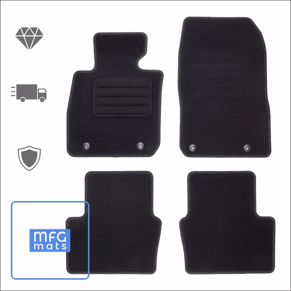 Fussmatten für Mazda CX-3 Bj. 2015- Fußmatten Autoteppiche BASIC - Bild 1 von 4