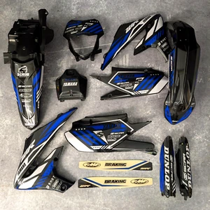 Plastics + Graphics Yamaha WR450F 2019-2023 WR250F 2020-2024 - Picture 1 of 22