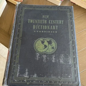 Vintage 1940 Websters Twentieth Century Dictionary Unabridged Very Good - Picture 1 of 8
