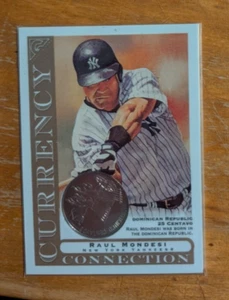 2003 Topps Gallery Currency Connection Coin Relics #CC-RM Raul Mondesi Yankees - Bild 1 von 2