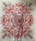 =1 A Large Size Butterfly Design 52 Inch Square Modern Vintage Chiffon Scarf
