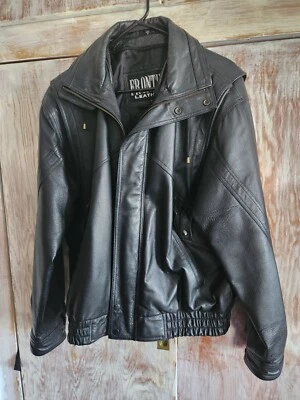 Frontier Leather Jacket Size Large. Worn 2 times. Very Nice! - Image 1 of 4