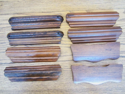 4 Pair Ornate Tiger Oak Cabinet Door Handles Victorian Pump Organ Pull Furniture Cover