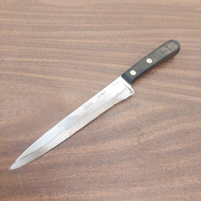 Case XX Chromium CA 200-8" Chef's Knife USA Black Handle  - Image 1 of 4