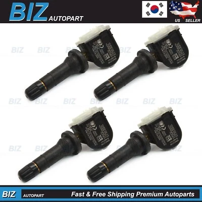 4PCS TPMS Sensors for 24-25 Hyundai Ioniq 6 23-25 Carnival EV6 Niro 52940-E2100 - Image 1 of 4