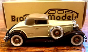 BROOKLIN MODEL - BRK6 1932 PACKARD LIGHT 8 COUPE - SCALE 1:43 W/METAL - Picture 1 of 13