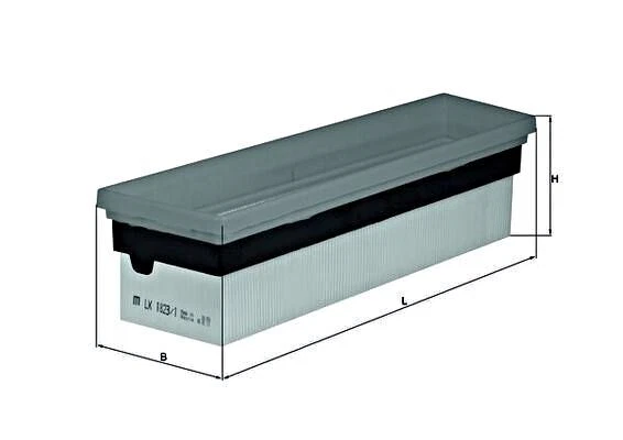 MAHLE Air Filter For BMW X5 X6 E70 E71 E72 13717589642 - Image 1 of 1