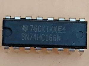30 pcs SN74HC166N Texas Instrument 8Bit Shift Reg P-In/S-Out - Picture 1 of 1