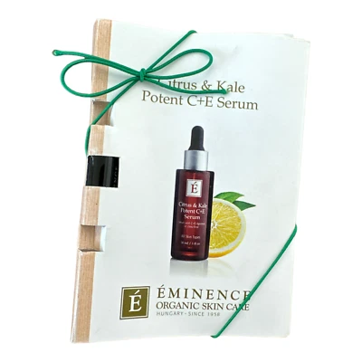 Eminence Citrus and Kale Potent C+E Serum SAMPLES (12PK X 3ML=36ML TOTAL!) - Image 1 of 4