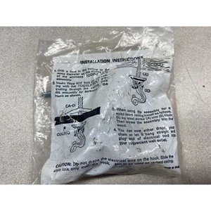 Commercial Electric Decorative Swag Hooks for Ceiling Light Fixtures (2-Pack) - Picture 1 of 3