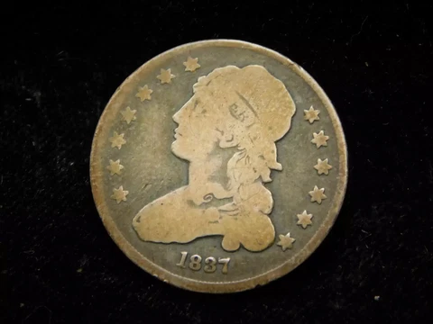 1837 25c Capped Bust Quarter Cover