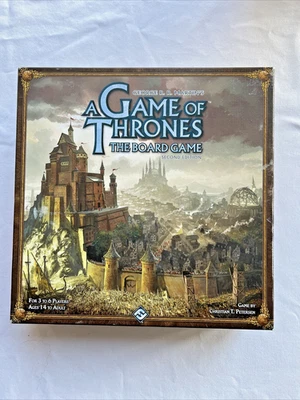 A Game of Thrones Board Game 2nd Edition Fantasy Flight Games Complete & Unused - Image 1 of 4